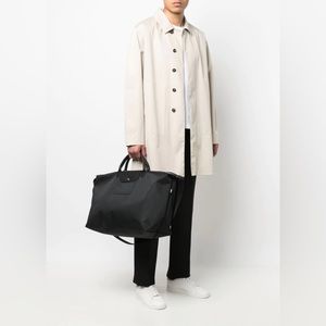 BNIB Unworn Longchamp Black Travel Bag w/ Strap